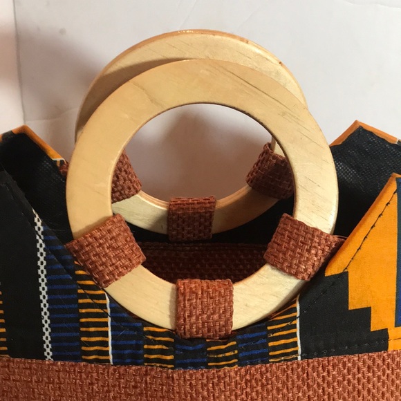 “TRIBAL MAASI STYLE” SET of Handmade bag and wallet. - Picture 7 of 16
